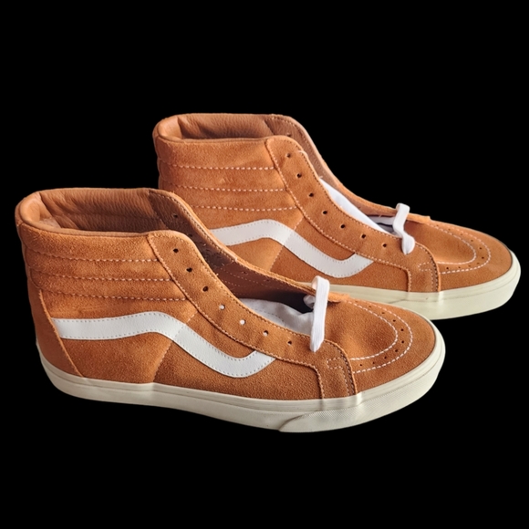 Vans Men’s Sk8-HiPig Suede Tortoise Shell Sneakers - Picture 2 of 2